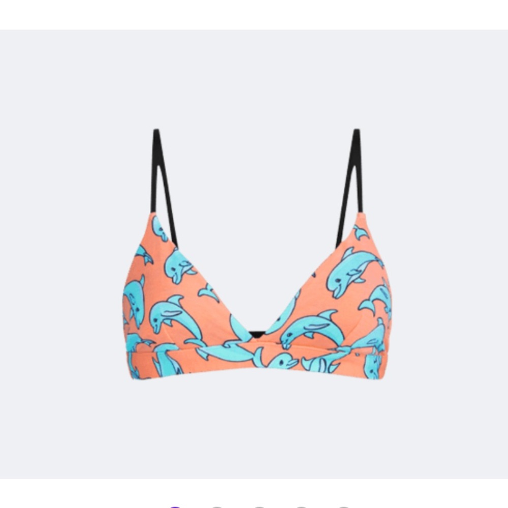 MeUndies Dolphin Triangle Bralette